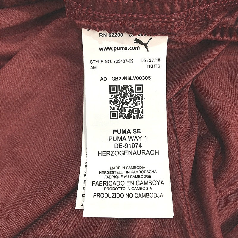 PUMA Junior Burgundy LIGA Core Sports Training Shorts Youth Size XL 13-14Y - Image 6