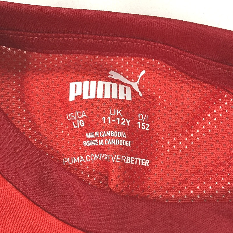 PUMA  Junior Team GOAL 23 Jersey Short Sleeve Training Top Tshirt Youth 11-12Y - Image 5