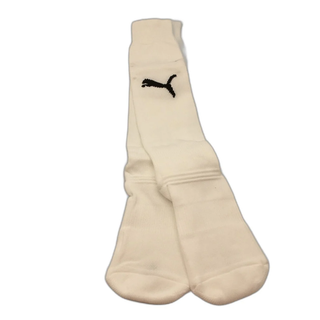 PUMA 2 Pack White Team II Football Soccer High Socks Youth Size 1 US 13-3 NEW - Image 4