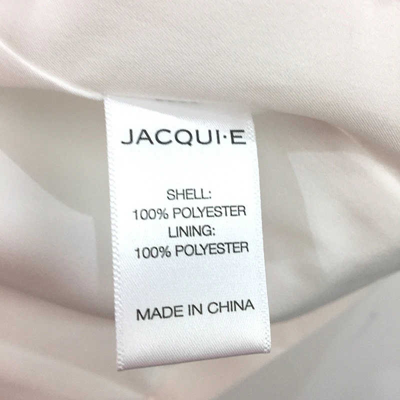 Jacqui E Milk White Button Detail Crepe Blazer Ladies Size 8 NEW - Image 6
