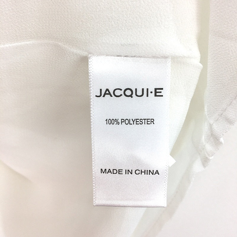 Jacqui E White Lightweight Frill Sleeveless Blouse Ladies Size 18 NEW - Image 6