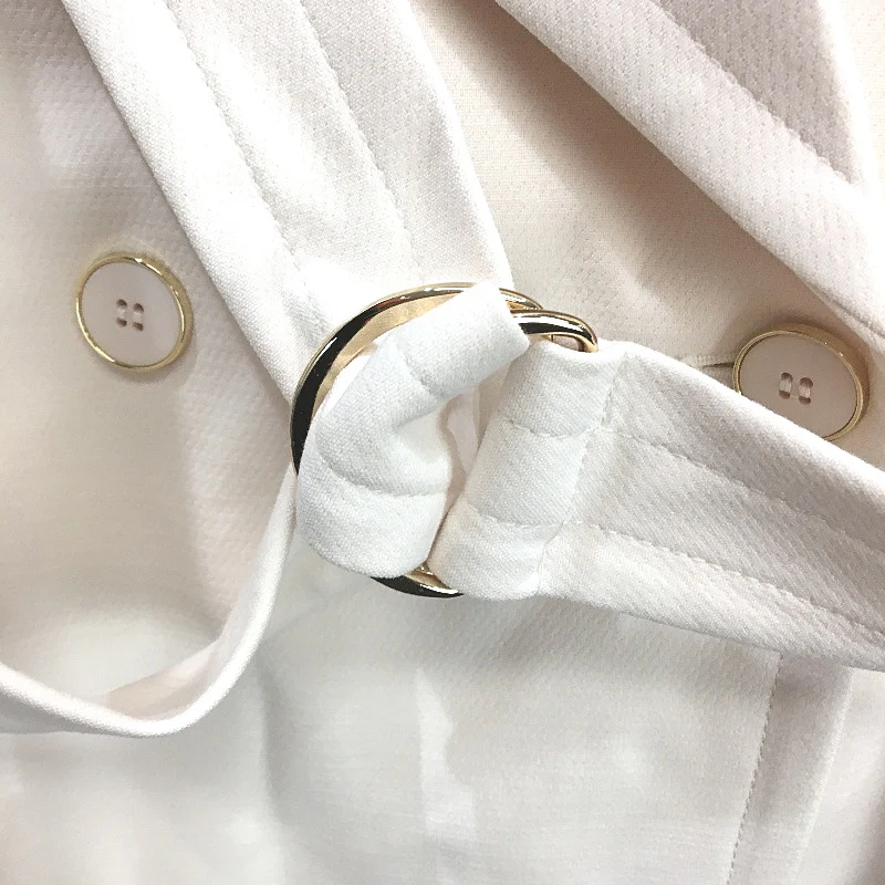 Portmans Winter White Button Up Belted Wynter Wrap Coat Ladies Sze 8 NEW - Image 3