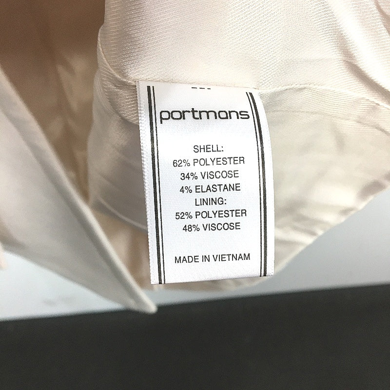 Portmans Winter White Button Up Belted Wynter Wrap Coat Ladies Sze 8 NEW - Image 6
