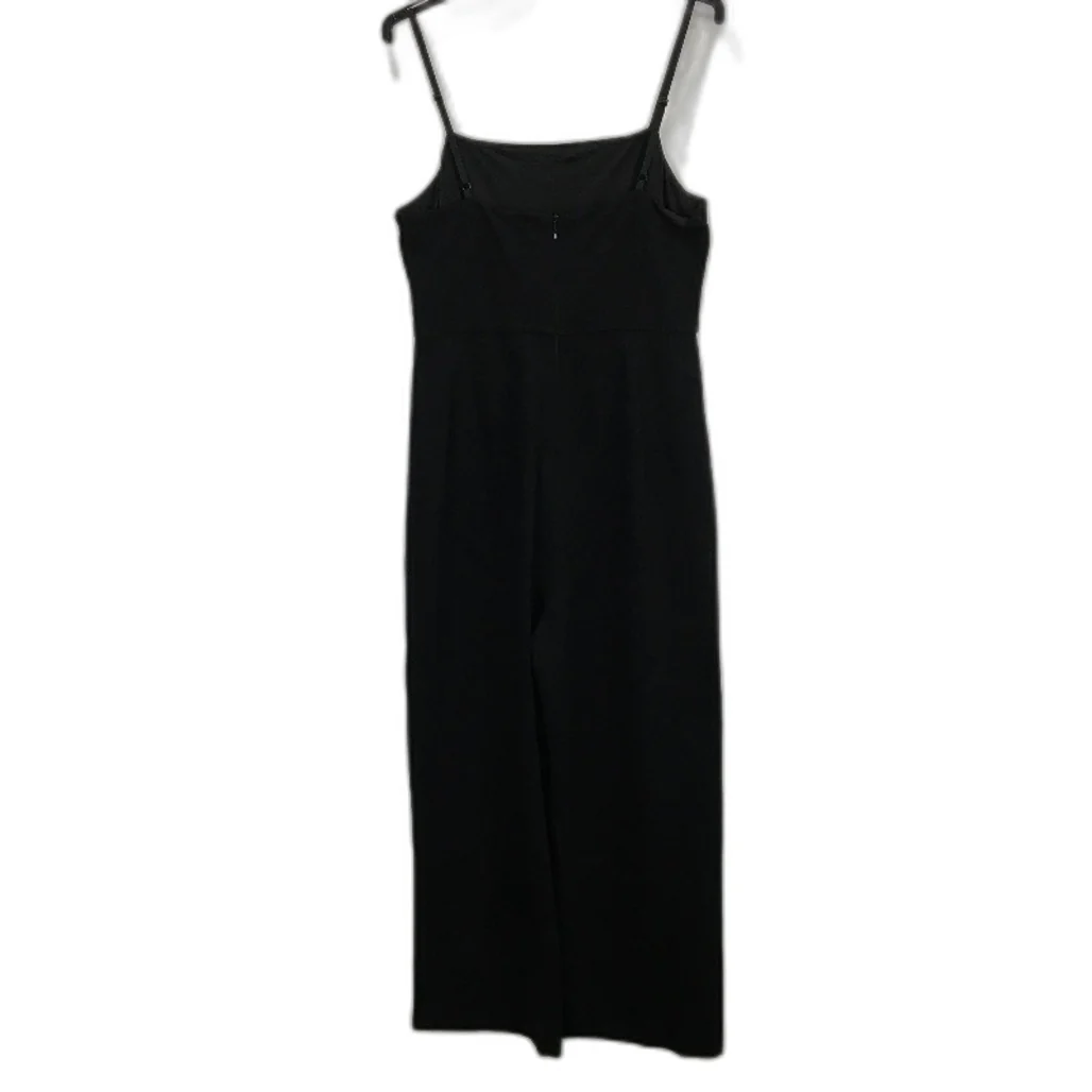 Forever New Black Sleek Classy Spaghetti Strap Long Jumpsuit Ladies Size AU 10 - Image 2