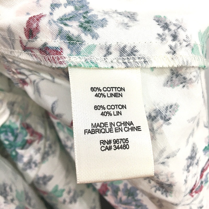 Rebecca Taylor Floral Tie Waist Zip-Back Ruffled Mini Dress Ladies Size AU 6 - Image 6