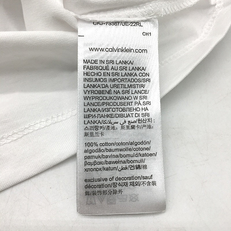 Calvin Klein Jeans Institutional Basic White Crew T-Shirt Boys Size AU 8 NEW - Image 6