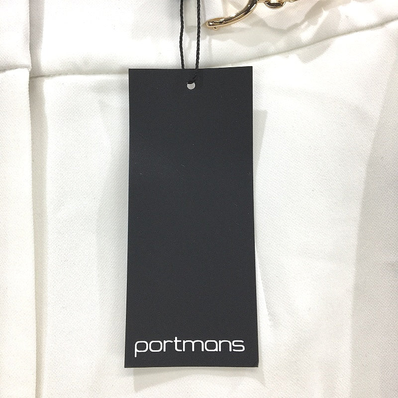 Portmans Soho South High Rise Gold Chain White Culotte Ladies Size AU 6 NEW - Image 4