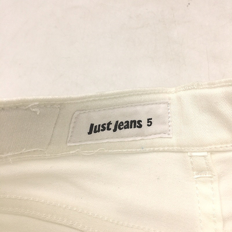 Just Jeans Perfect Ankle Mid Rise White Ripped Skinny Jeans Girls Size AU 5 NEW - Image 4