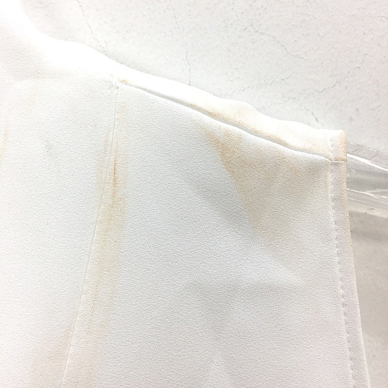 Portmans Delilah Tie Neck Sleeveless Ivory White Top Ladies Size AU 8 NEW - Image 3