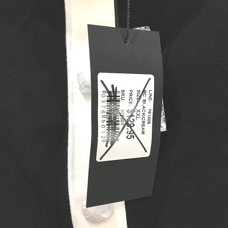 Portmans Sandy Tipped Gold Button Black Cream Midi Skirt Ladies Size AU 2XL NEW - Image 5