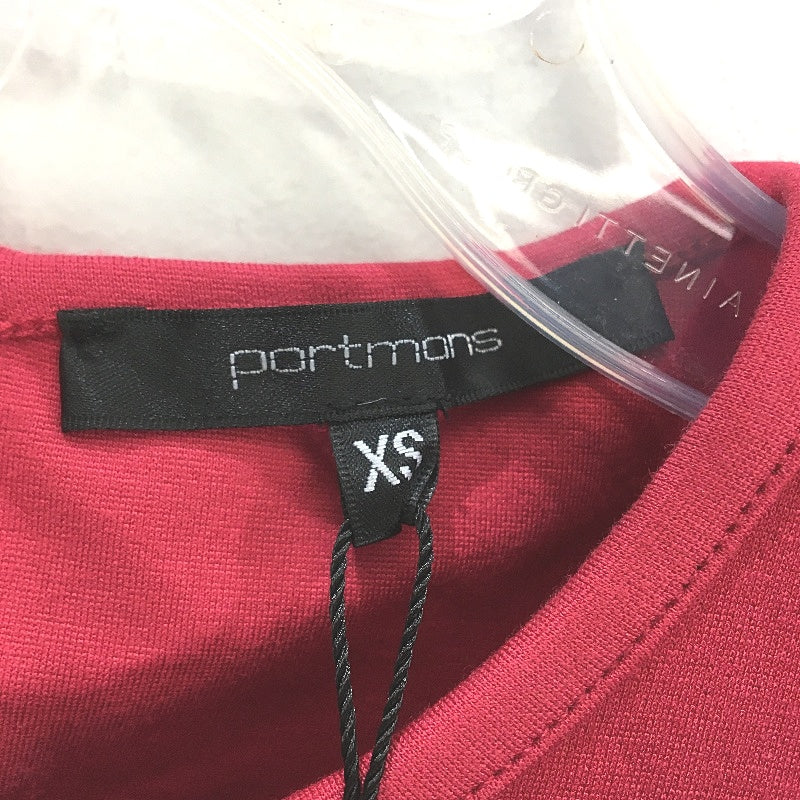 Portmans Wild Berry Red Crew Puff Short Sleeve Top Ladies Size XS NEW - Image 5