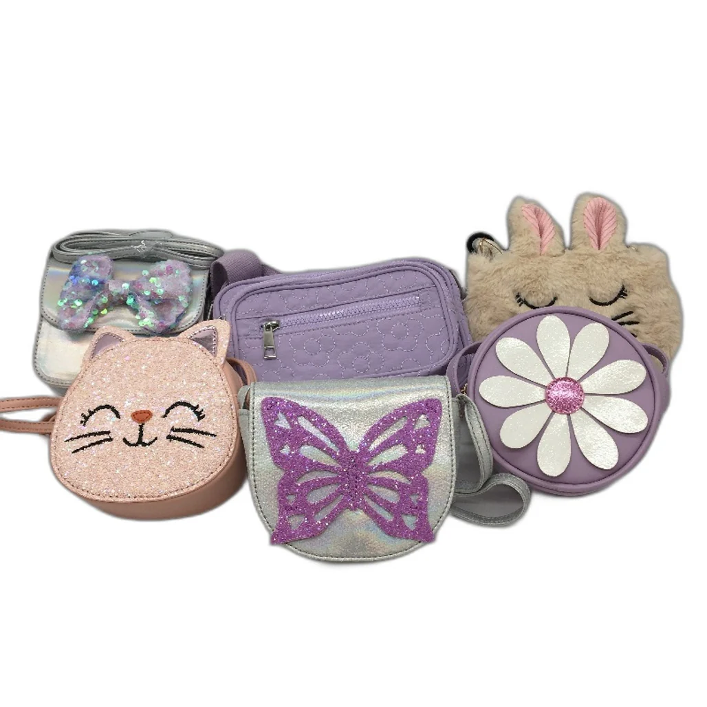 Target Stylish 6 Piece Mixed Styles Mini Hand Bag Kids Adults Pack NEW