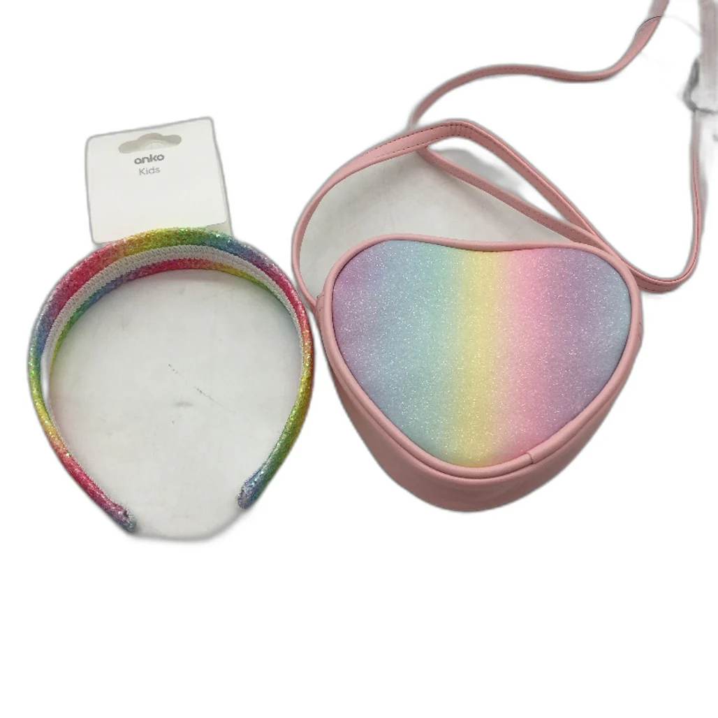 Target Cute 7Pce Mixed Styles Rainbow Themde Mini Hand Bag Access Kids Pack NEW - Image 5