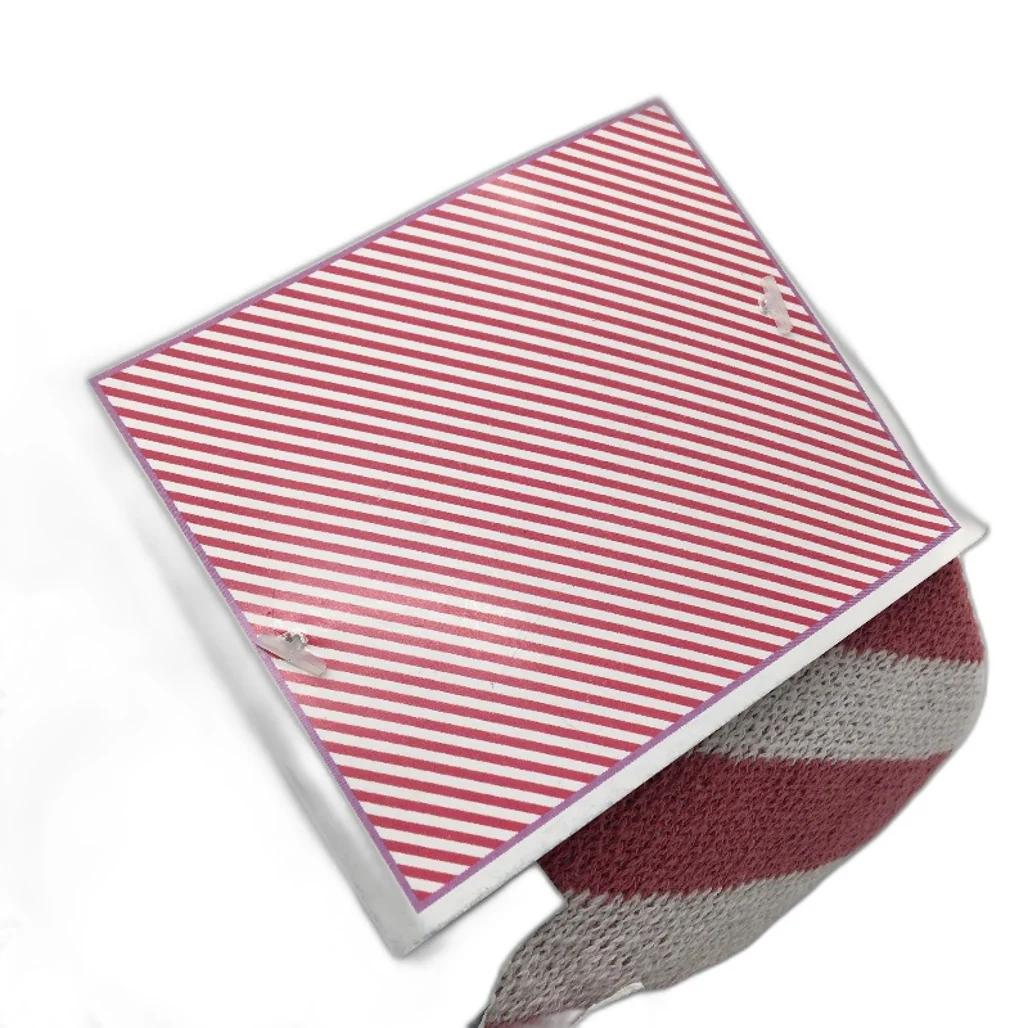 Kirkton House Jacquard Stripe Pink Knitted Cotton Throw 100cm x 120cm NEW - Image 5