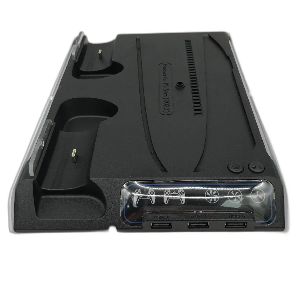 P5 Slim Cooling Stand with Headphone Hook and x2 Controller Charging Ports DEMO - Image 3