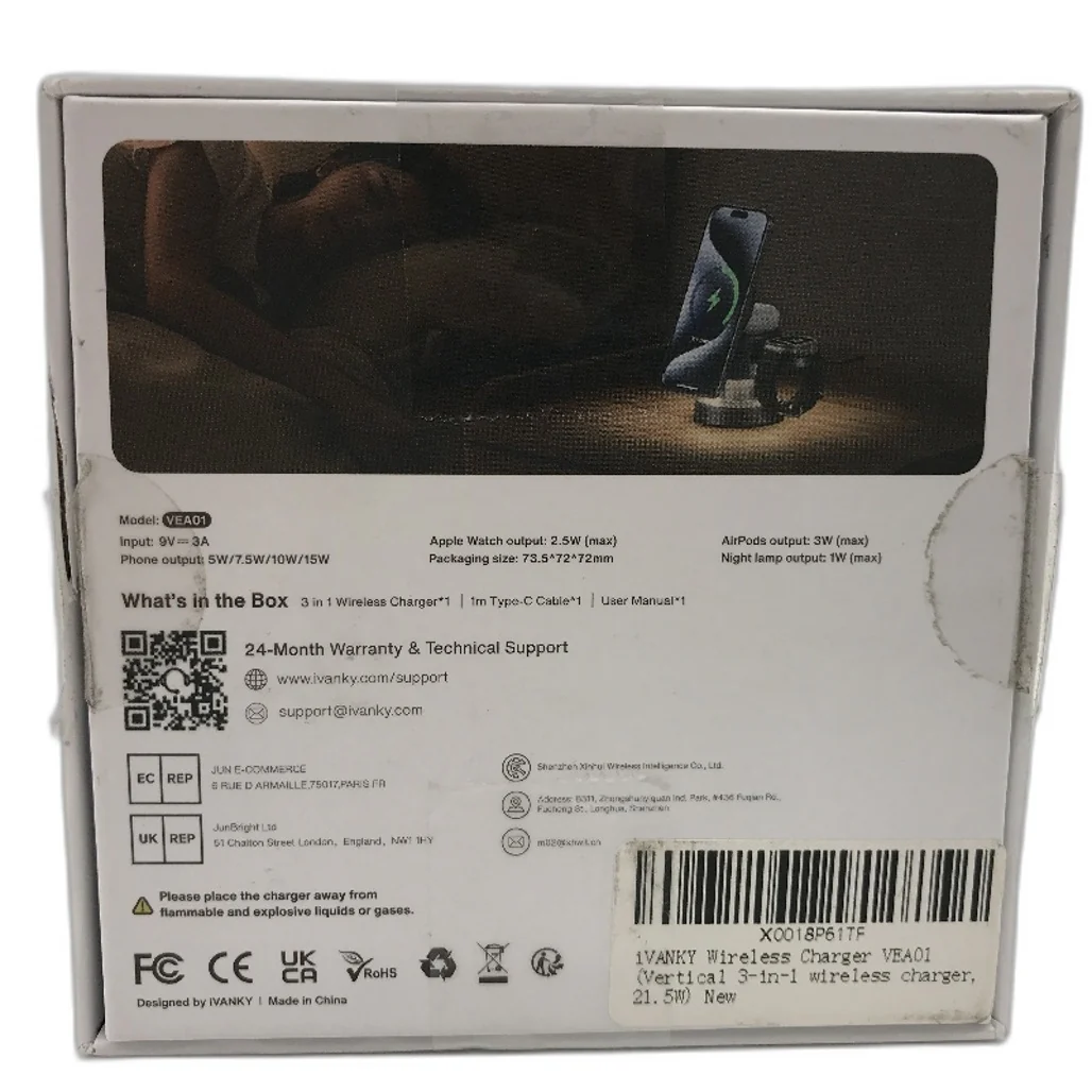 iVANKY Magnetic 3 in 1 Wireless 15W Charger with Mini Night Light DEMO - Image 7