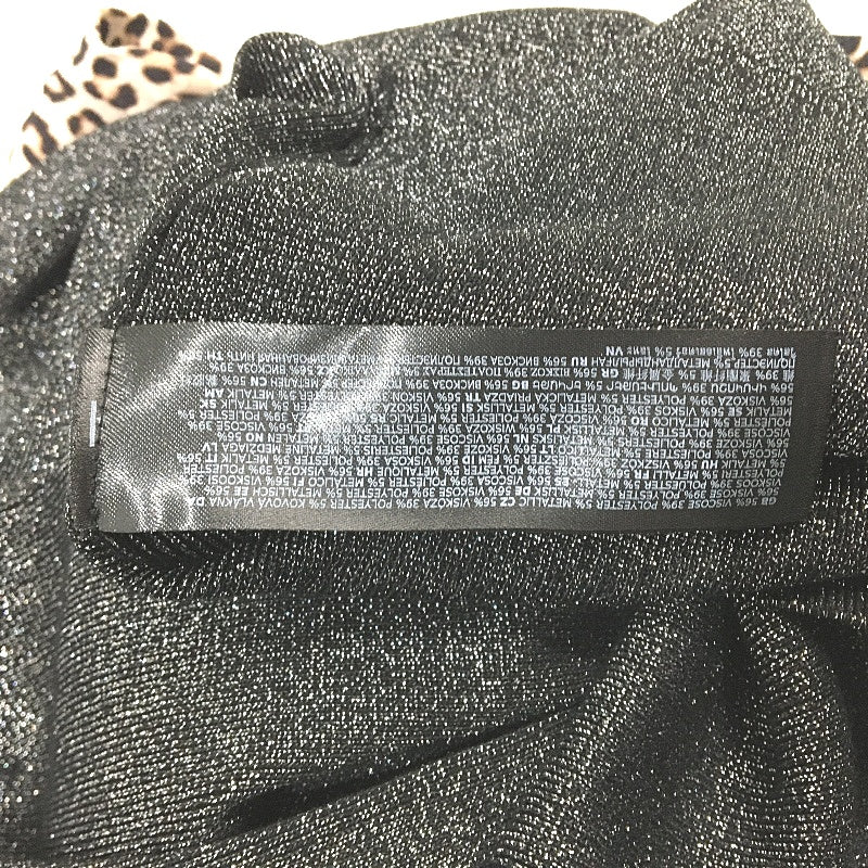 Forever New Black Sparkly Turtle Neck Bodycon Mini Dress Ladies Size AU 8 - Image 4