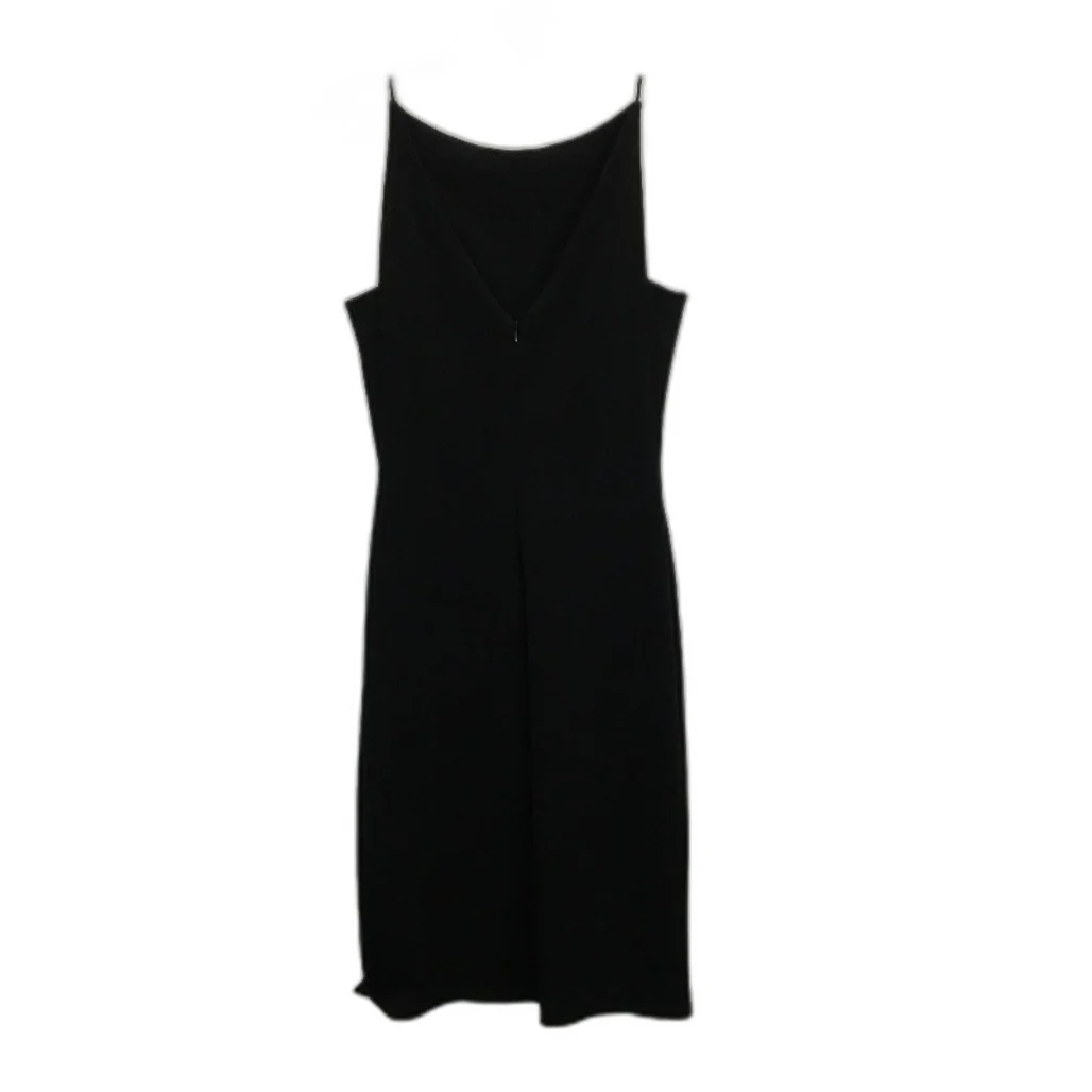 Forever New Black Low Back Bodycon Singlet Midi Dress Ladies Size AU 10/12 - Image 2