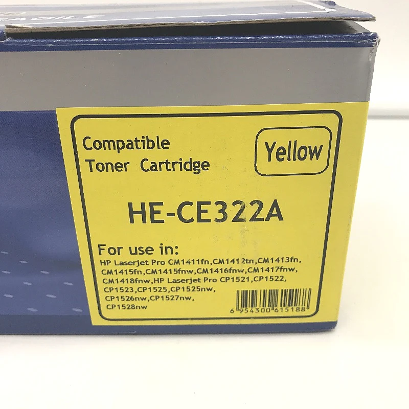 Yellow CE322A Generic Premium Toner Cartridge Replacement For HP Printers NEW - Image 5