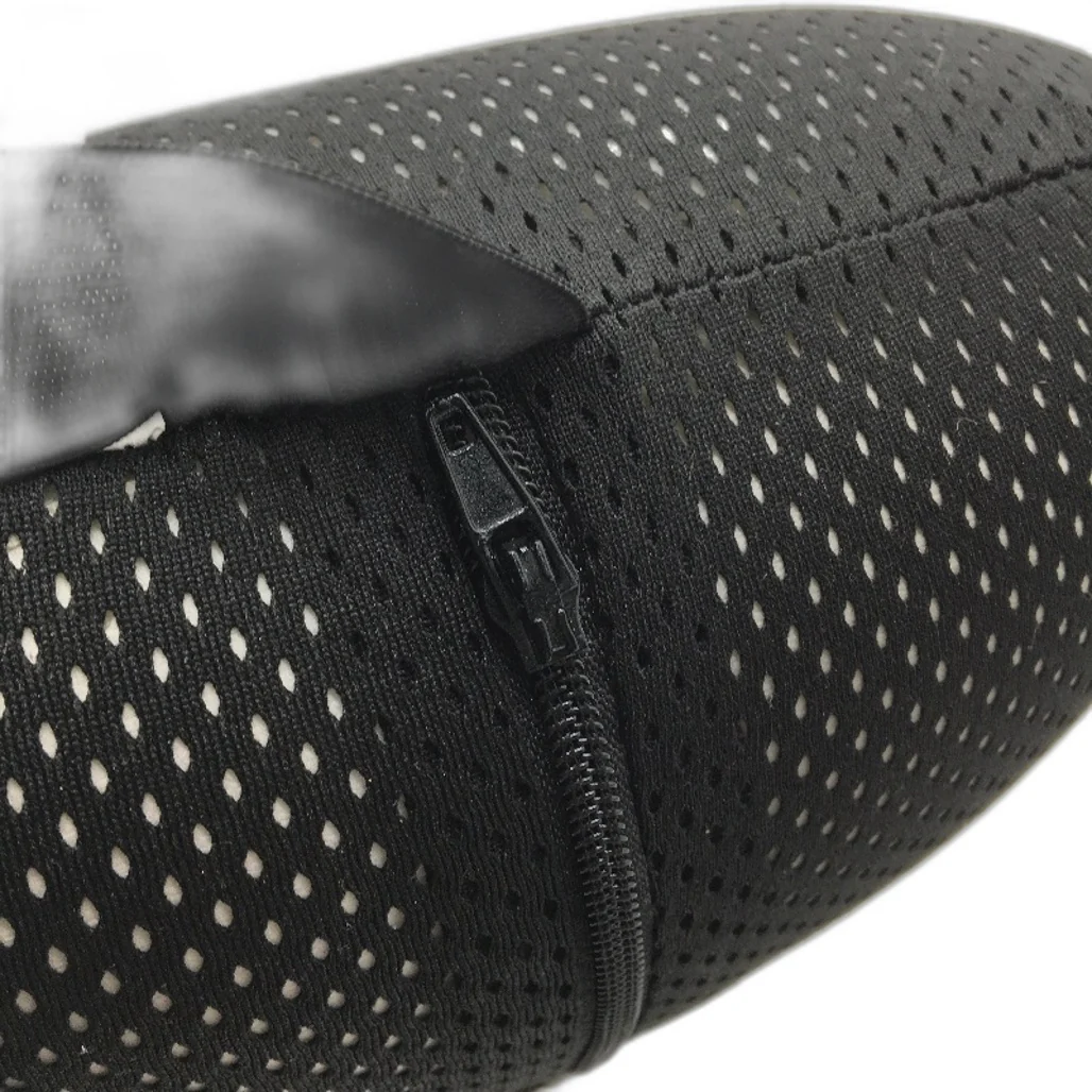 Auto XS Black Cooling Gel Neck Travel Pillow With Adjustable Strap NEW - Image 5