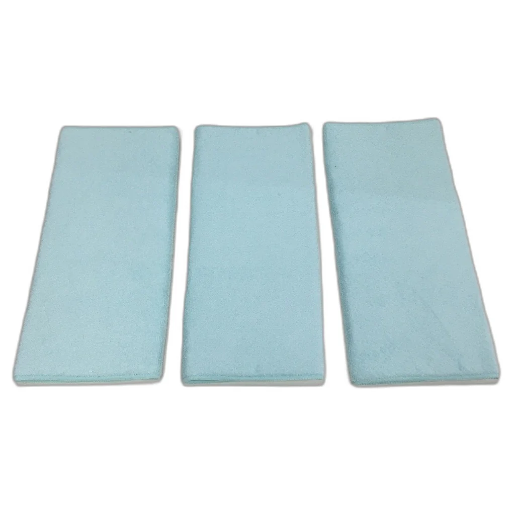 Microfibre 3 Pack Egg Shell Reversible Cushioned Dish Drying Mats 38 x 50cm NEW - Image 3