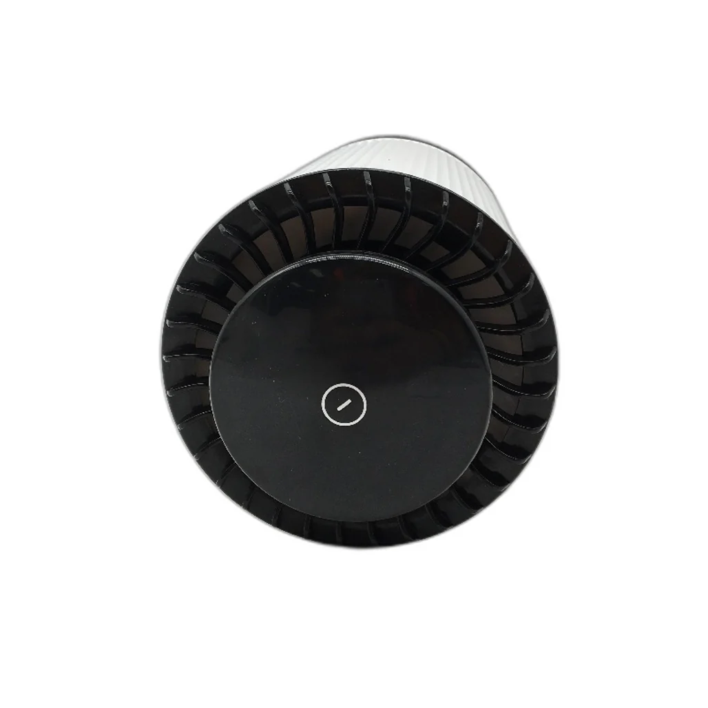 Mini Desktop Touch Style 360 Degrees Nighttime UV Purple Light USB Air Purifier - Image 2