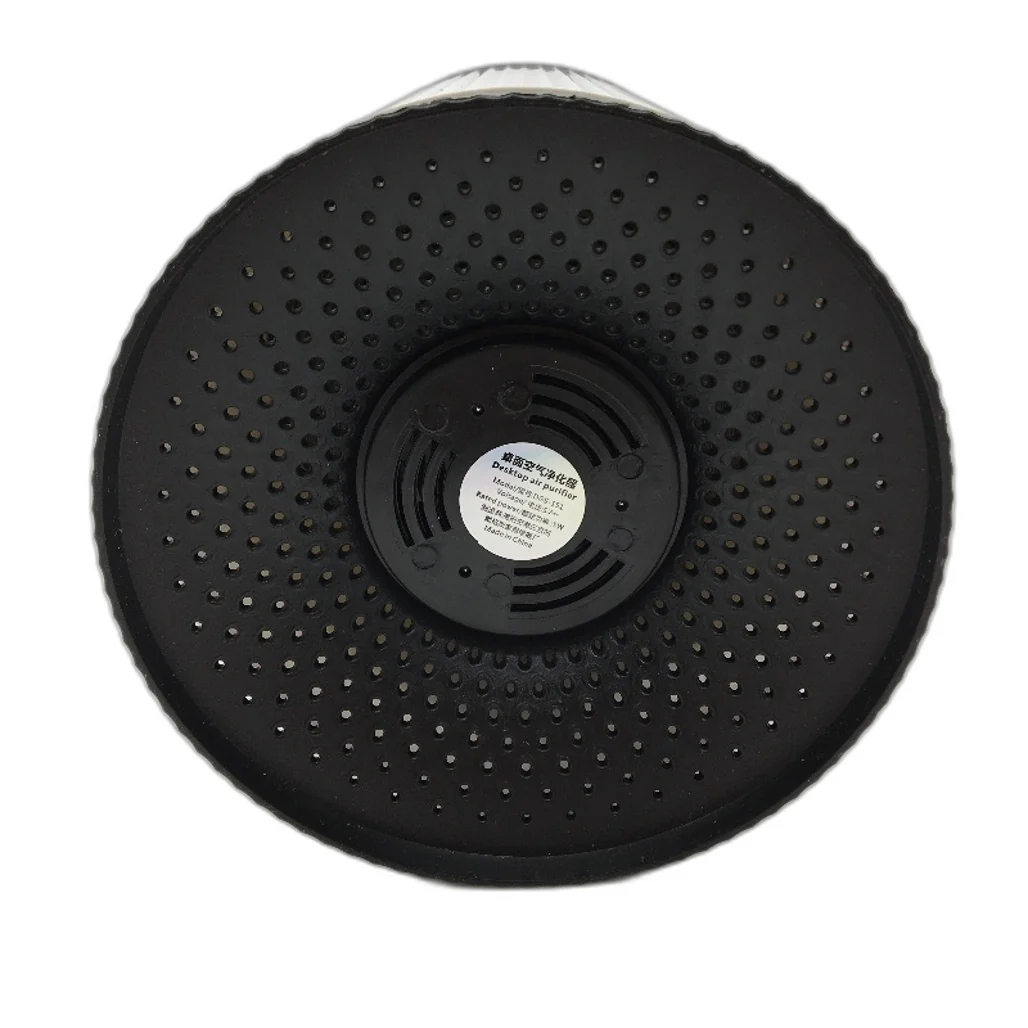 Mini Desktop Touch Style 360 Degrees Nighttime UV Purple Light USB Air Purifier - Image 3