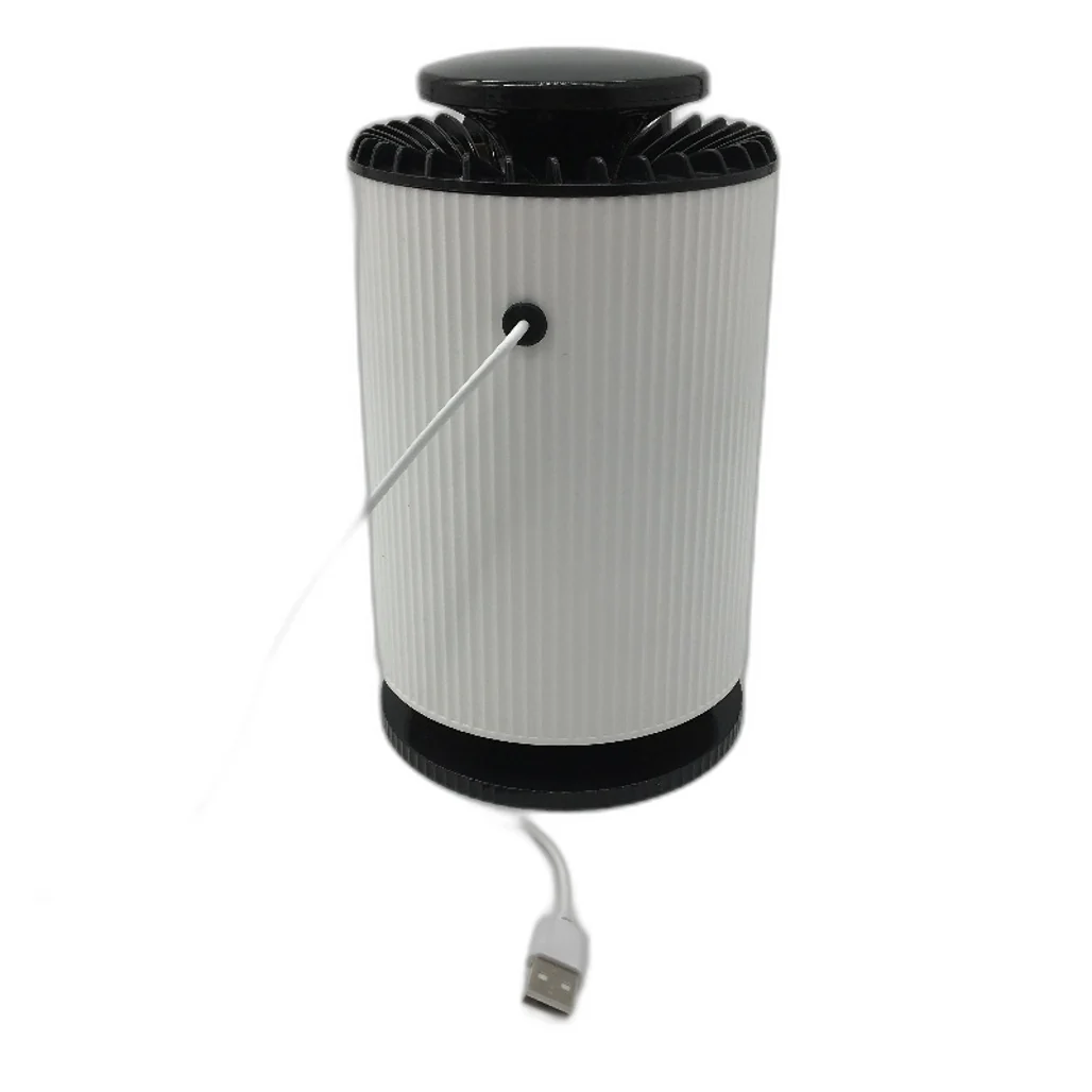 Mini Desktop Touch Style 360 Degrees Nighttime UV Purple Light USB Air Purifier - Image 4