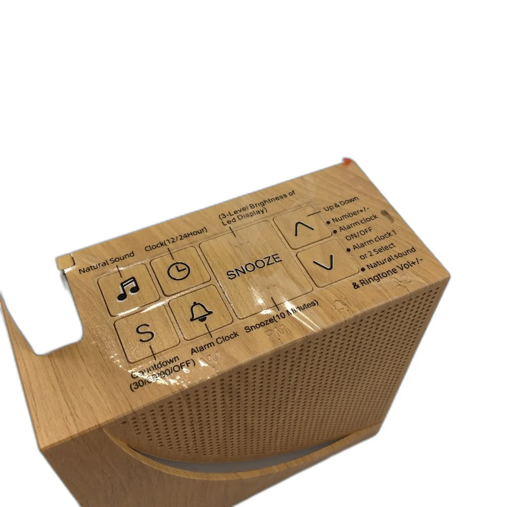 Natural Ambient Sound Bedside LED Lamp Night Light Touch Control Brightness NEW - Image 4