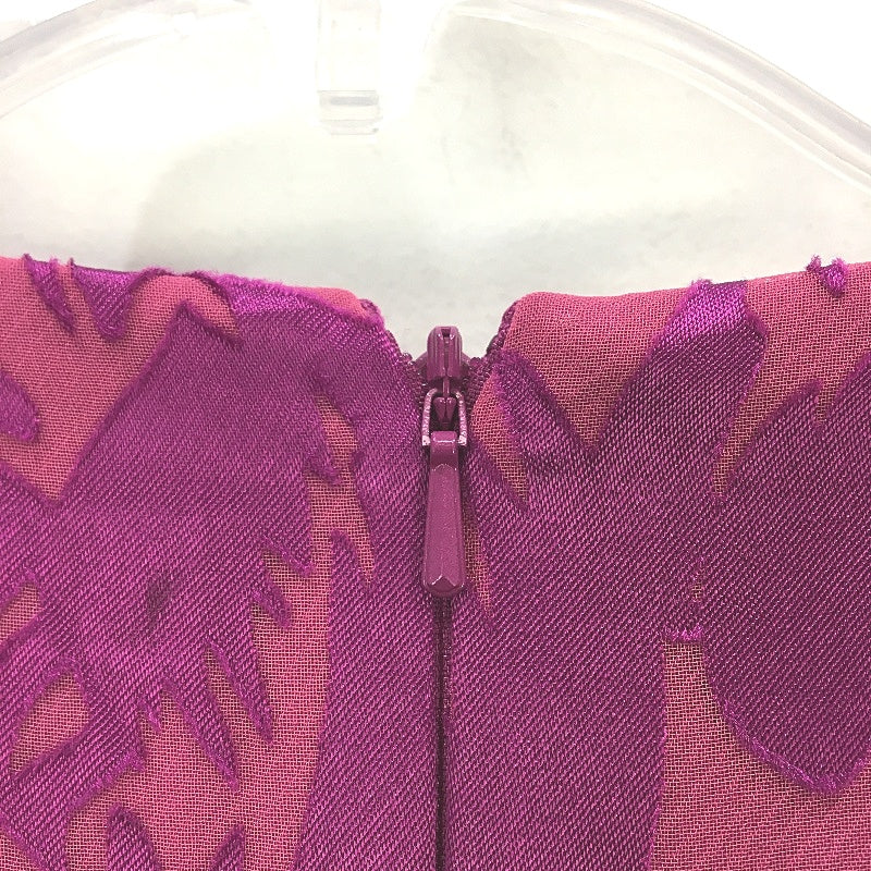 Ever New Pink & Purple Patterned Long Sleeve Mini Dress Ladies Size AU 6 NEW - Image 3