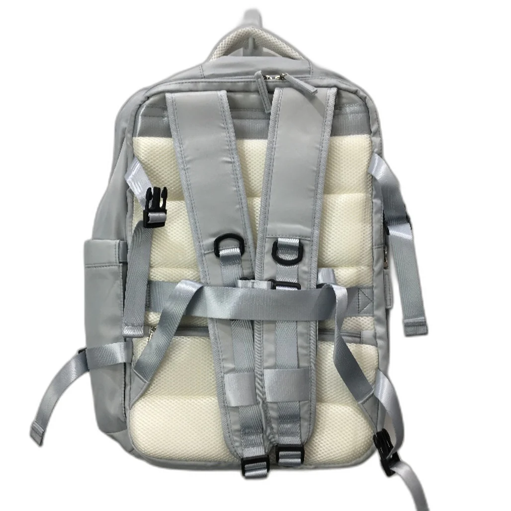 Outwalk Light Grey Extra Large Travel Backpack USB Charging Port Multipocket NEW - Image 2