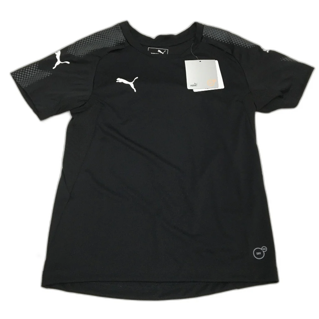 PUMA Ascension Training Jersey Short Sleeve Kids Top Tshirt Youth Size S 7-8Y
