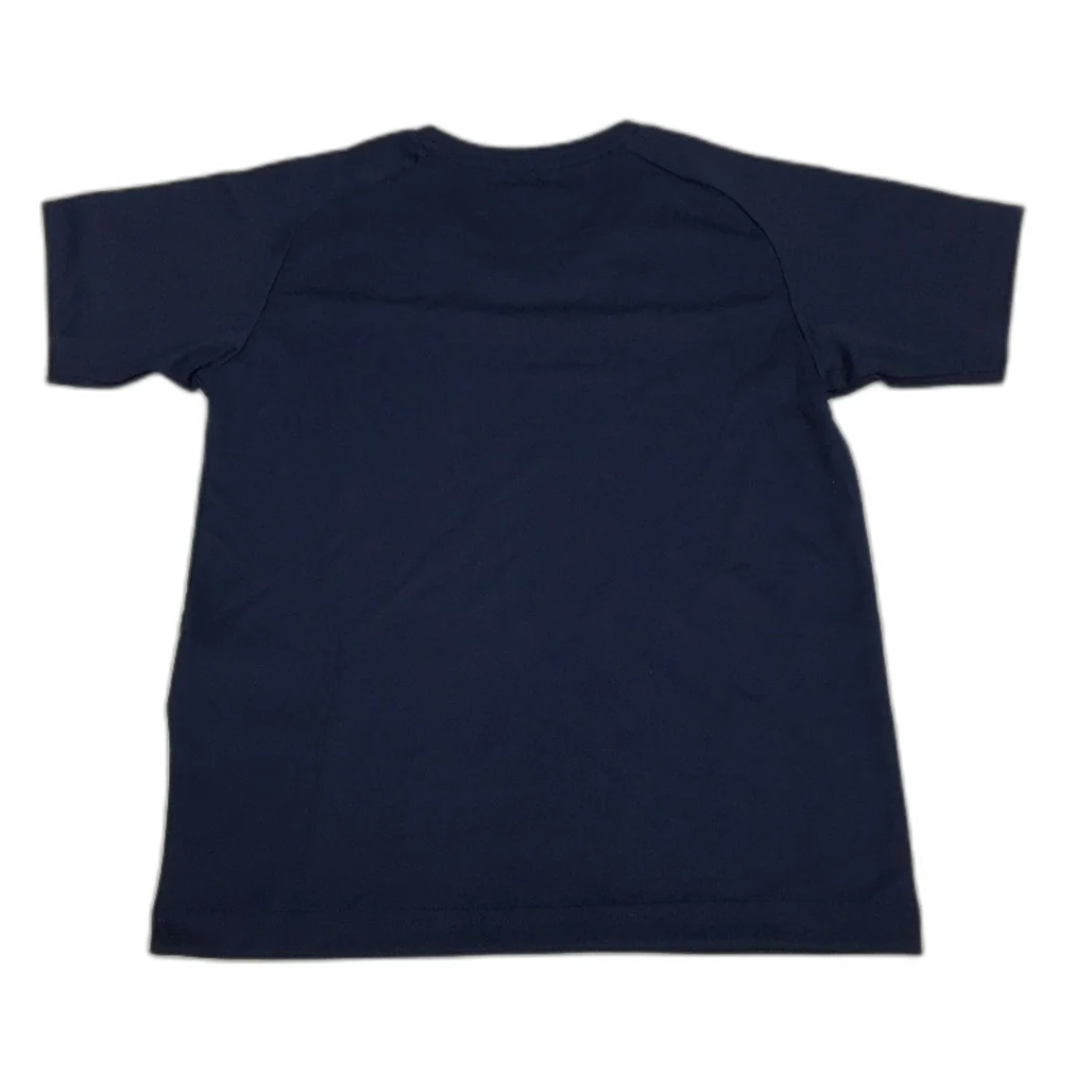 PUMA  Navy Jersey Core Junior Short Sleeve Training Sports Top Youth Size S 7-8Y - Image 2