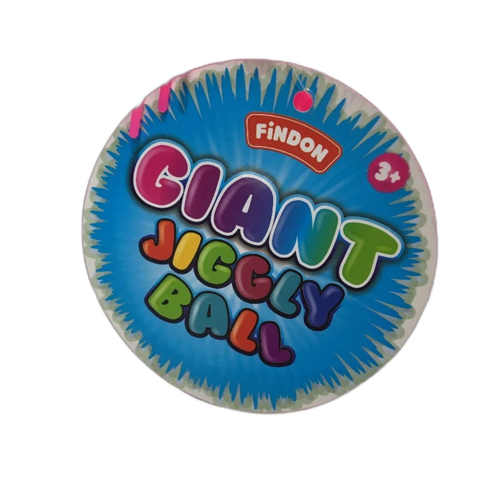 Findon 4 Pack Giant Jiggly Bouncy Balls Pink x3 & Blue x1 For Kids Age 3+ NEW - Image 3