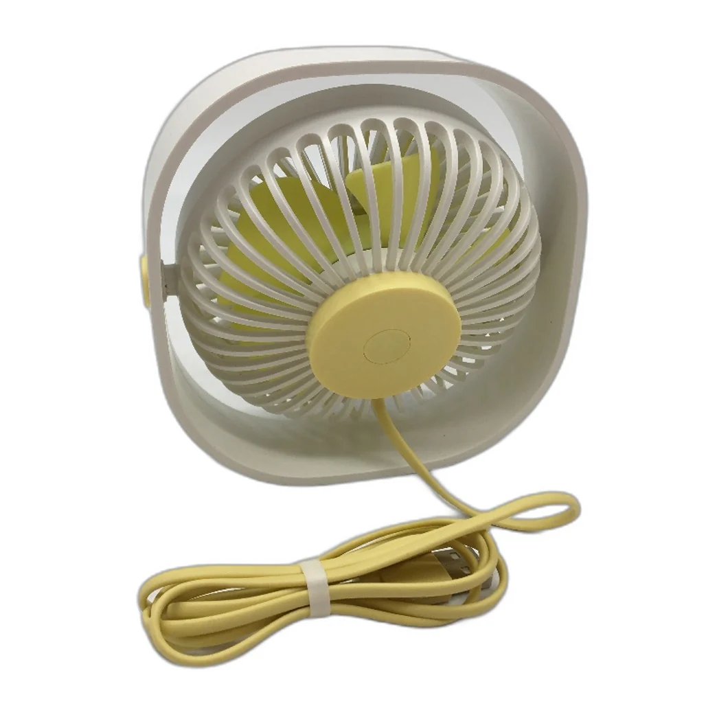 Small Desktop Natural Soft Wind Mini Fan 3 Speed Angle Adjustable Office Home - Image 2