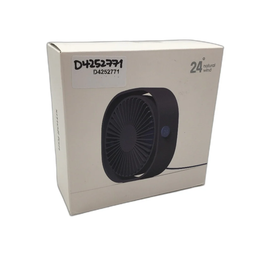 Small Desktop Natural Soft Wind Mini Fan 3 Speed Angle Adjustable Office Home - Image 4