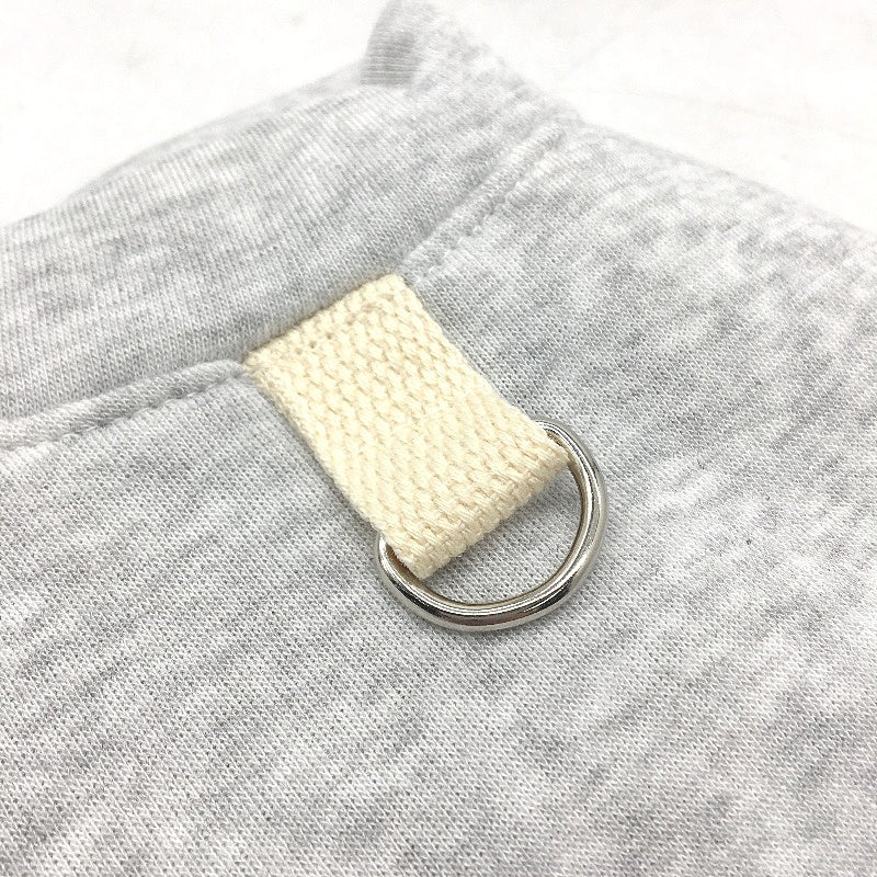 Milo & Mink Doggy Grey Button Up Warm Fleece Dog Harness Jumper Size XXS - Image 4