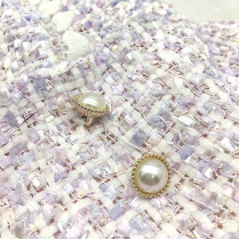 Chic Dog Pastel Purple Button Up Check Doggy Dress Up Vest Tutu Size XXS - Image 5