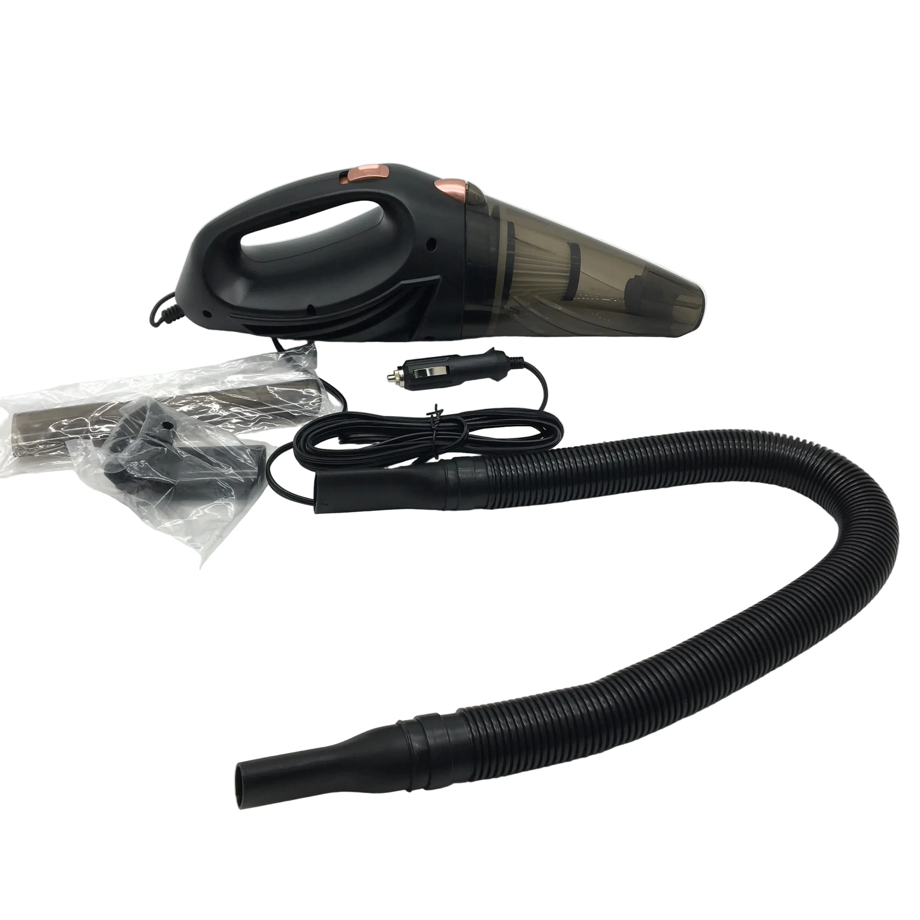 Model 2001 Wet and Dry 12V Corded Black Car Vacuum Cleaner with Accessories NEW - Image 5