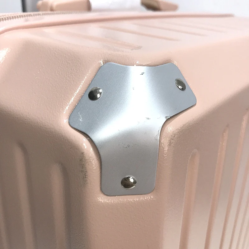 LIODUX 24 Inch Pink Hardshell Carry On Travel Luggage Suitcase With Lock - Image 5
