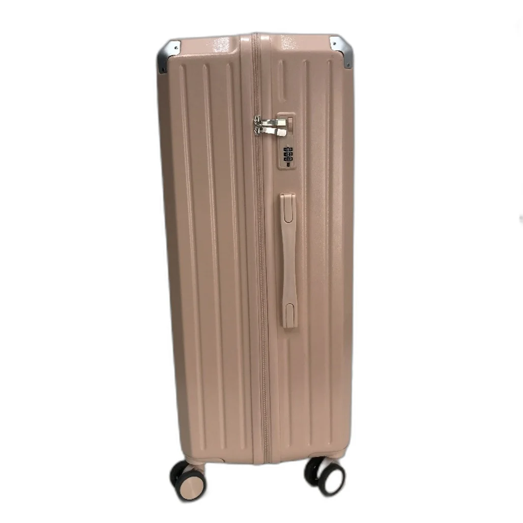 LIODUX 28 Inch Pink Hardshell Carry On Travel Luggage Suitcase With Lock - Image 3