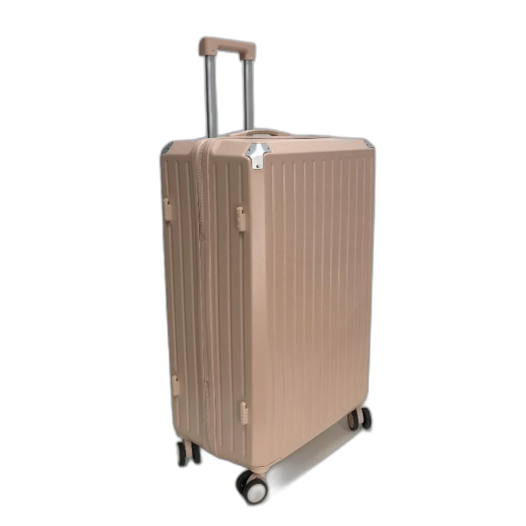 LIODUX 28 Inch Pink Hardshell Carry On Travel Luggage Suitcase With Lock - Image 4