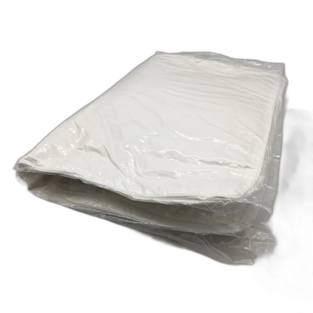 NIEKELY 2 Pk White Standard Queen Size Bed Sleeping Pillows Removable Cover - Image 2