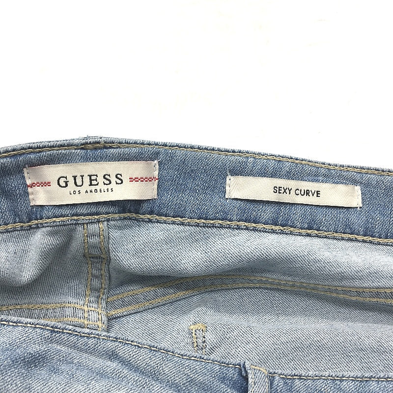 Guess Los Angeles Light Blue Sexy Curve Skinny Mid Denim Jeans Ladies Size 28 - Image 3