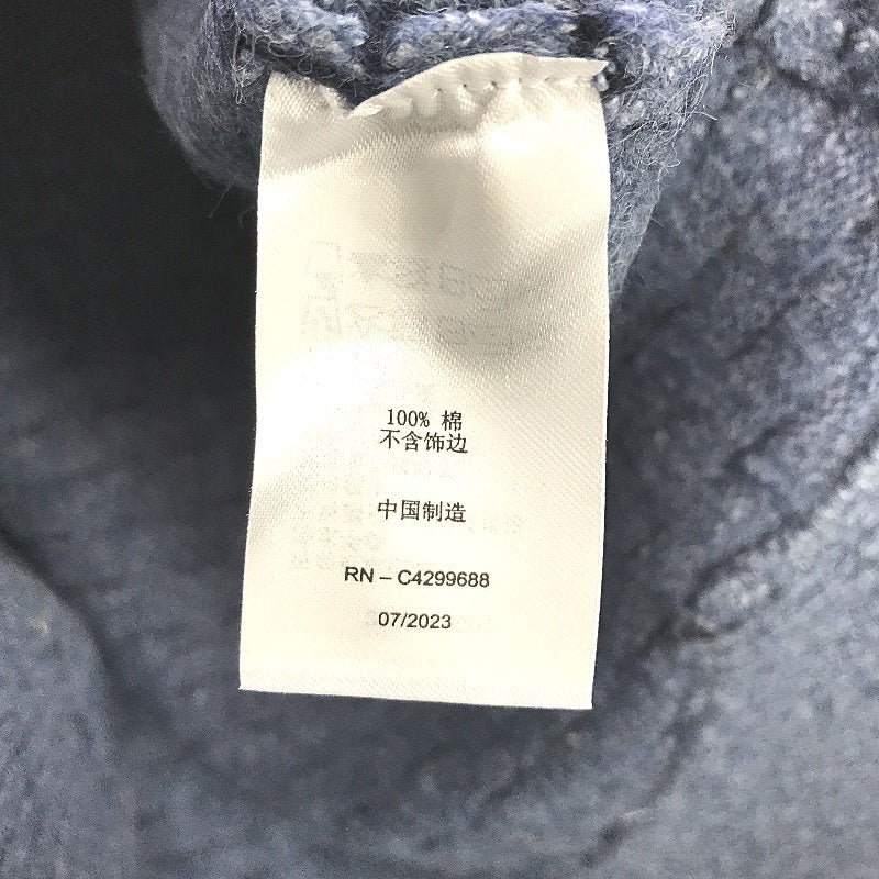 Regatta Blue Scallop Round Neck Button Feature Knit Top Ladies Size 10 NEW - Image 5
