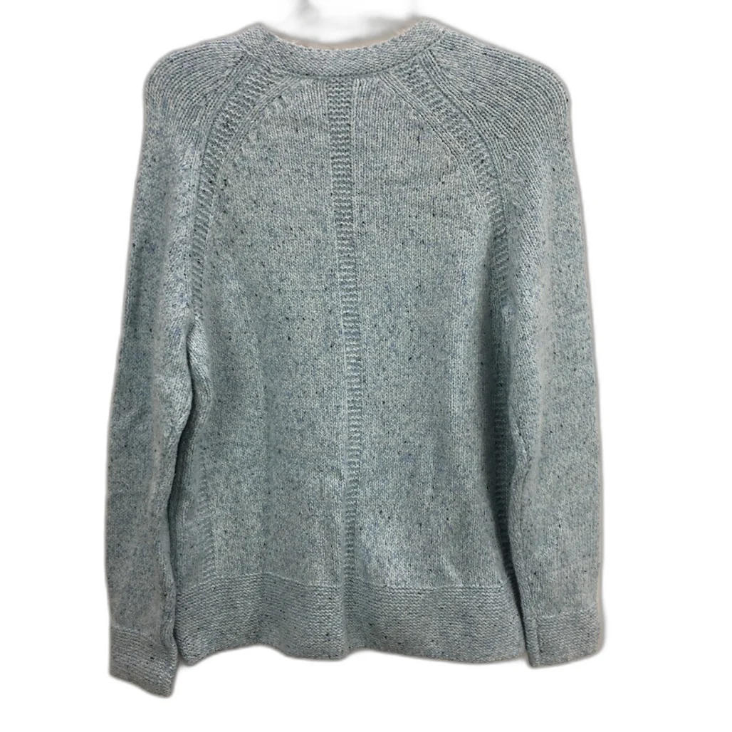 Regatta Light Blue Fleck Raglan Sleeve Pearl Knit Jumper Ladies Sz 10 NEW - Image 2