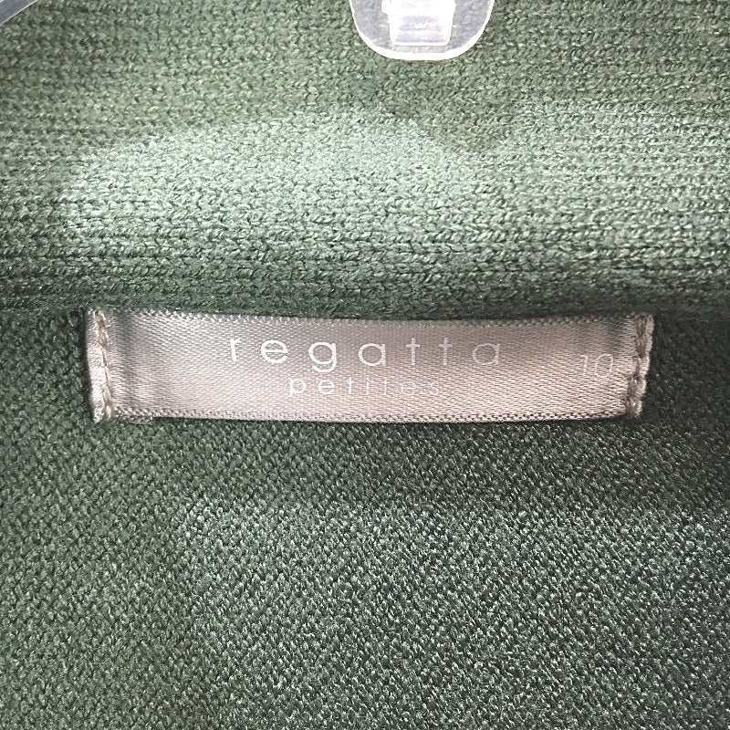 Regatta Green Soft Touch Mid Length Sleeve Turtle Neck Top Ladies Size 10 NEW - Image 3
