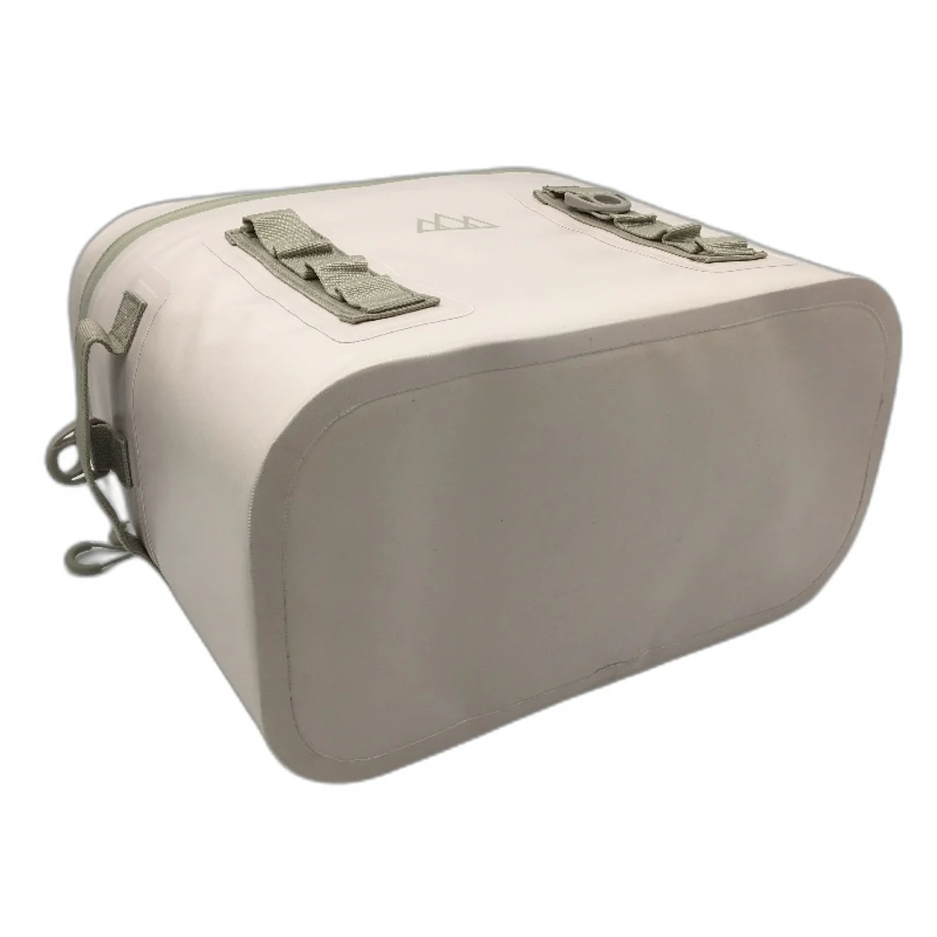 Outdoors Adventurer Water Resistant Insulated Cream 12 Can Cooler Bag & Strap - Image 5