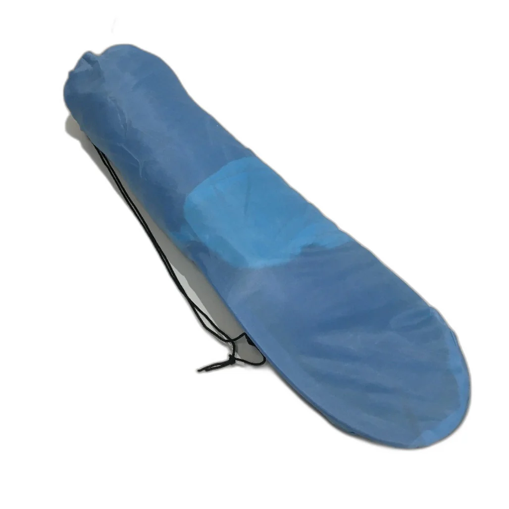 Portable Anti Roll Two Toned Blue Camping Hammock incl Bug Net and Ropes NEW - Image 3