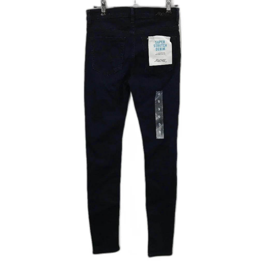 Riders by Lee Navy Blue Skinny Mid Vegas Denim Jeans Ladies Size AU 9 - Image 2